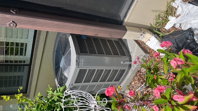 AC system before installation by Bayside Heating and Air Clearwater FL